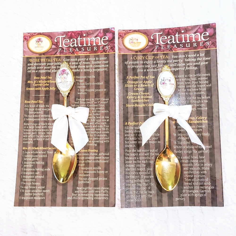 NWT✨2 Teatime Spoons